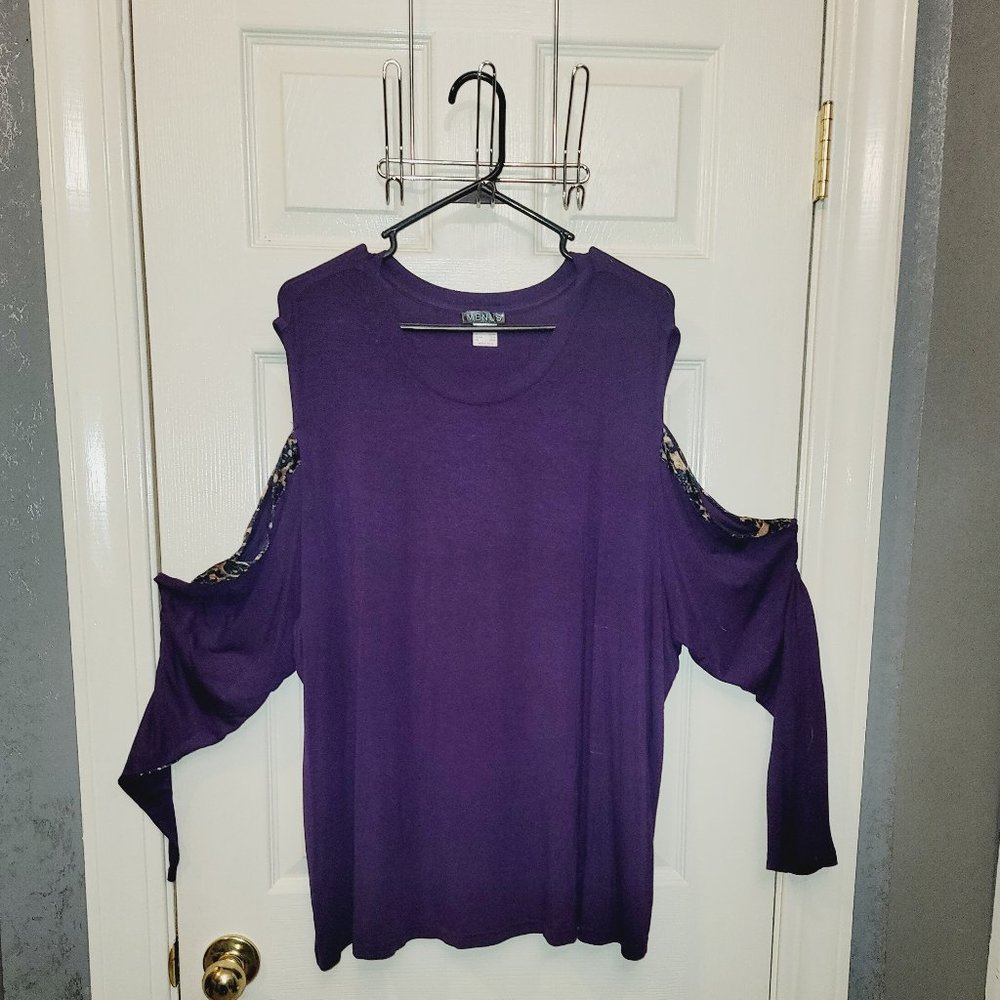 Ladies Cold Shoulder Tunic